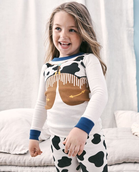 Astronaut Kids’ Halloween Costume Long John Pajama Set