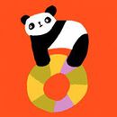 HannaJams™ Sleeper in Playful Pandas - swatch