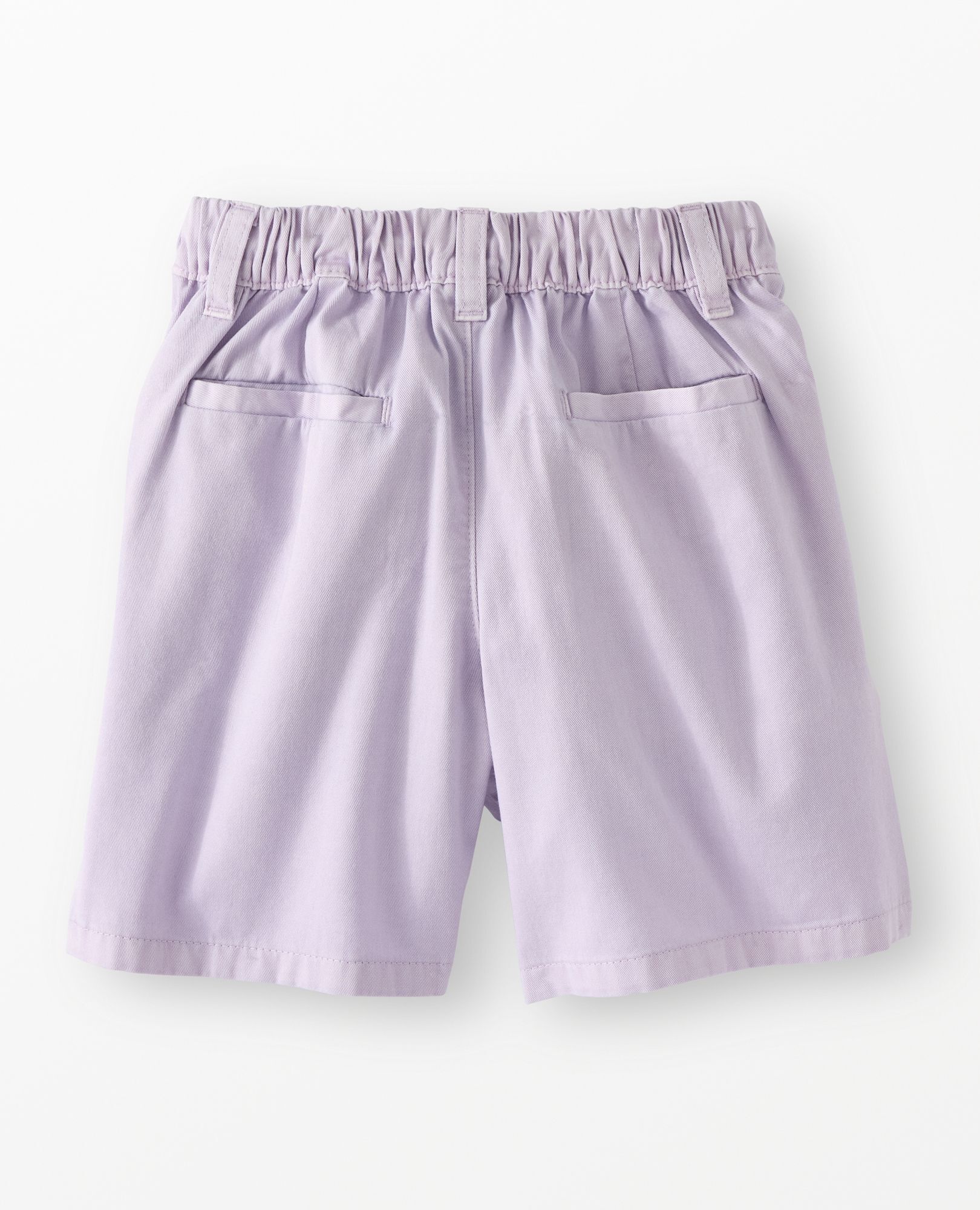 Twill Shorts in Hushed Violet - main