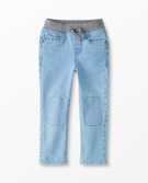Double Knee Kickstart Slim Jeans in Medium-Light Wash Denim - main
