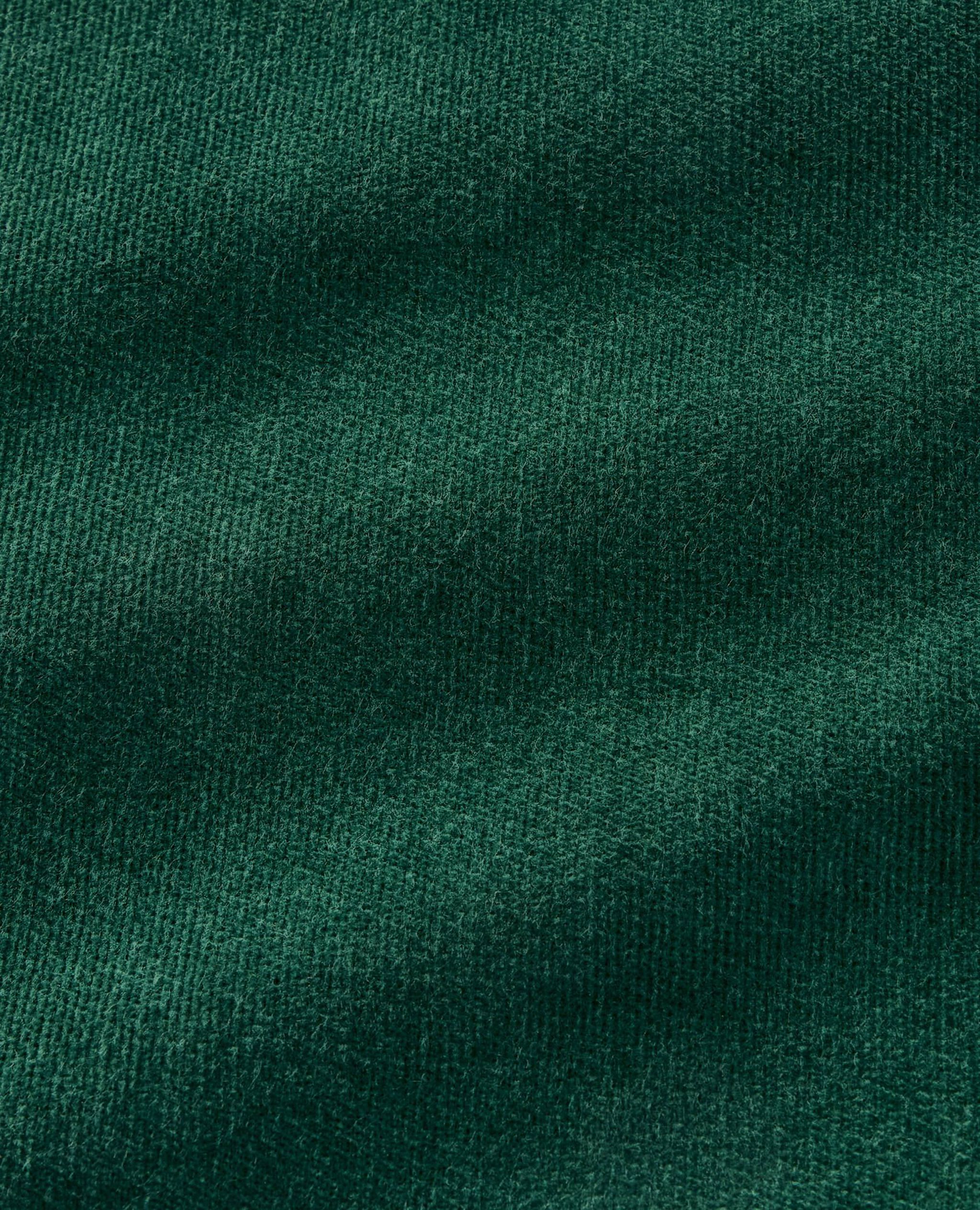 Sleeveless Velvet Bow Back Jumper in Malachite - main