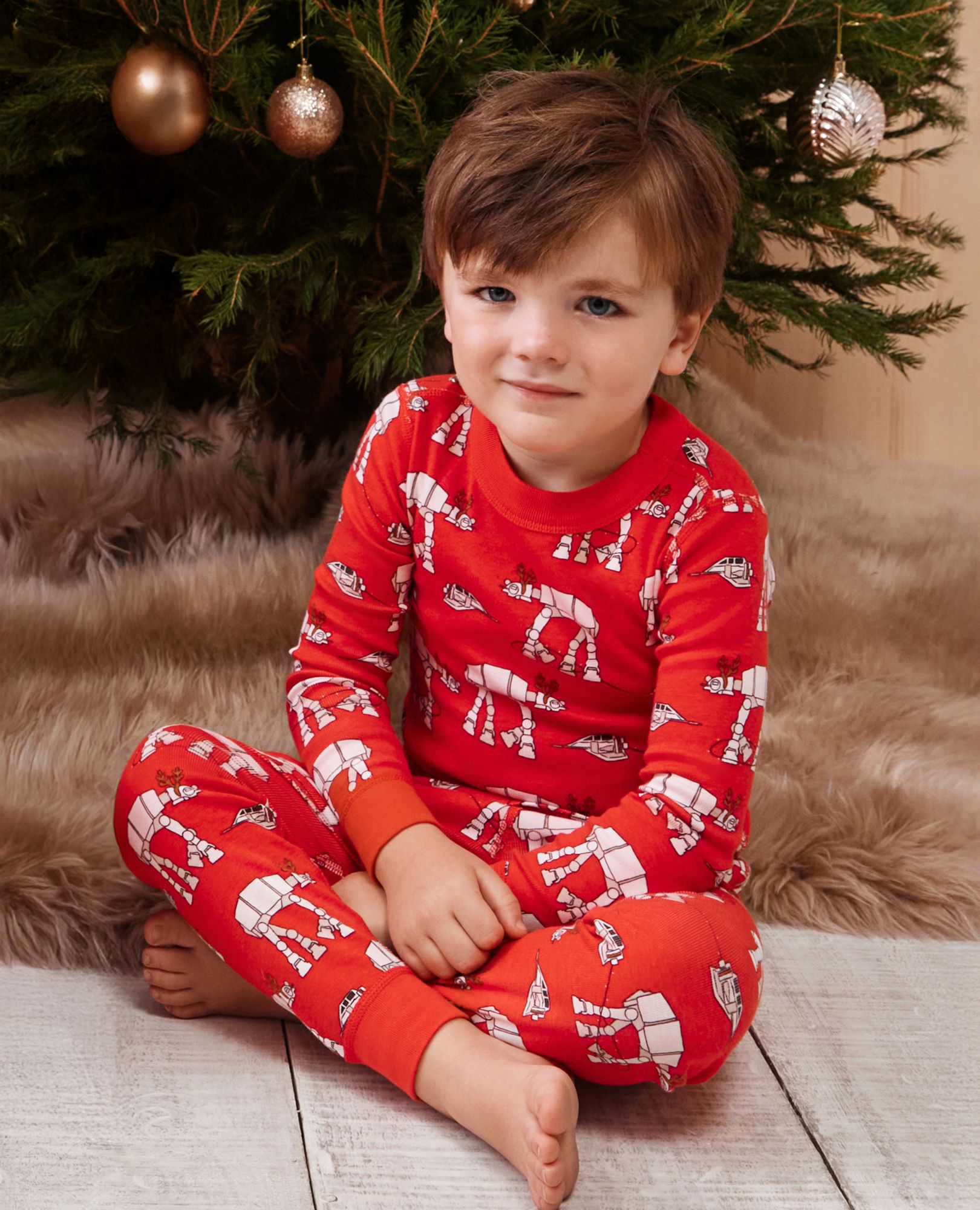 STAR WARS™ Holiday HannaJams™ Pajama Set in Star Wars AT-AT Walker - main