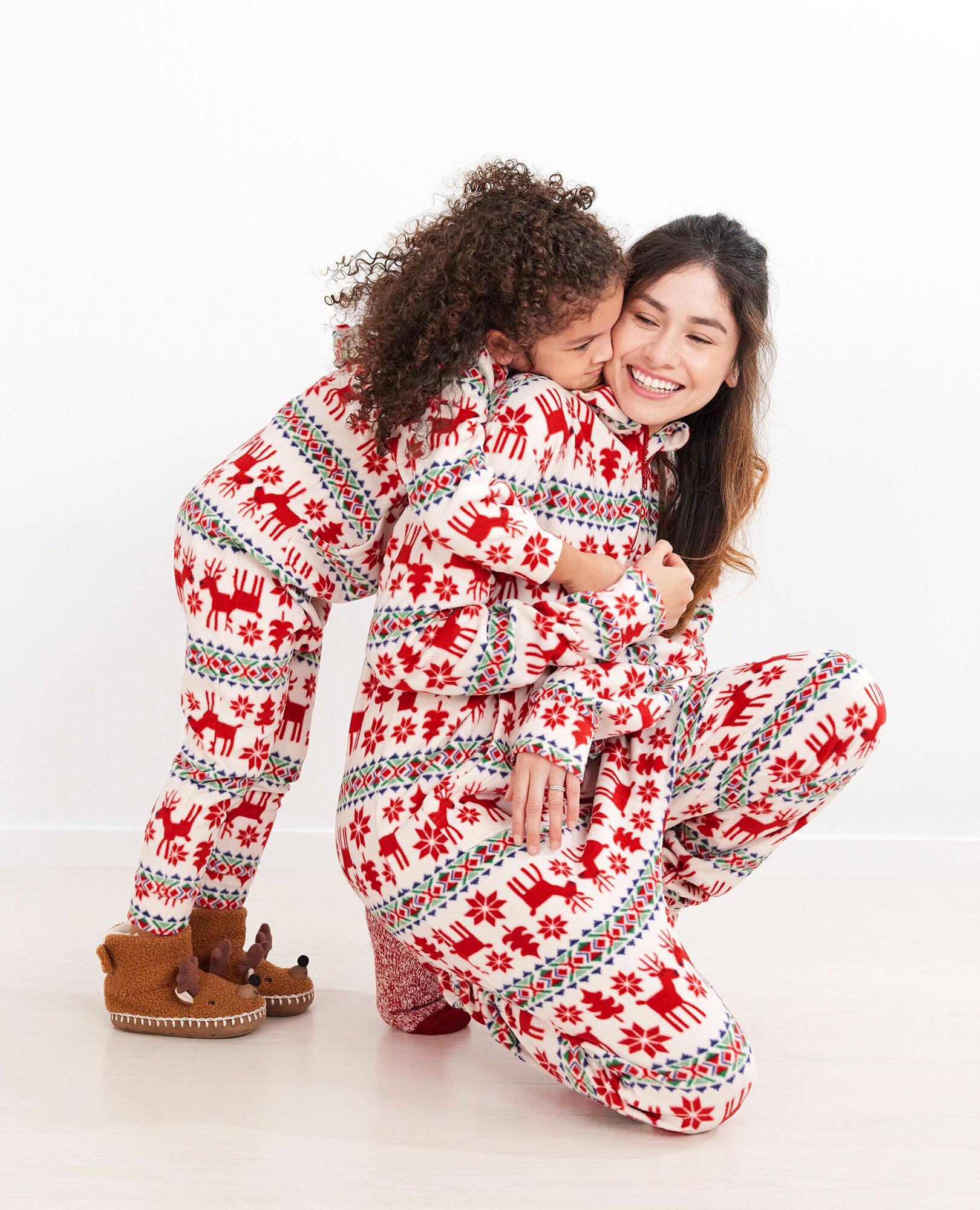 Adult Dear Deer Marshmallow Fleece Jumpsuit Hanna Andersson