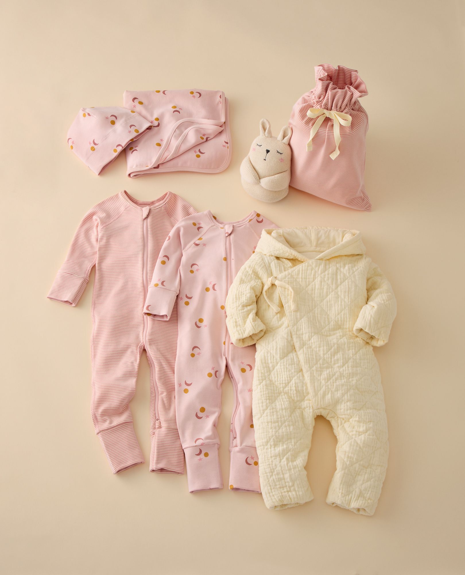 6-Piece HannaSoft™ Stretch Gift Set ($250 value) in Pink Cream - main