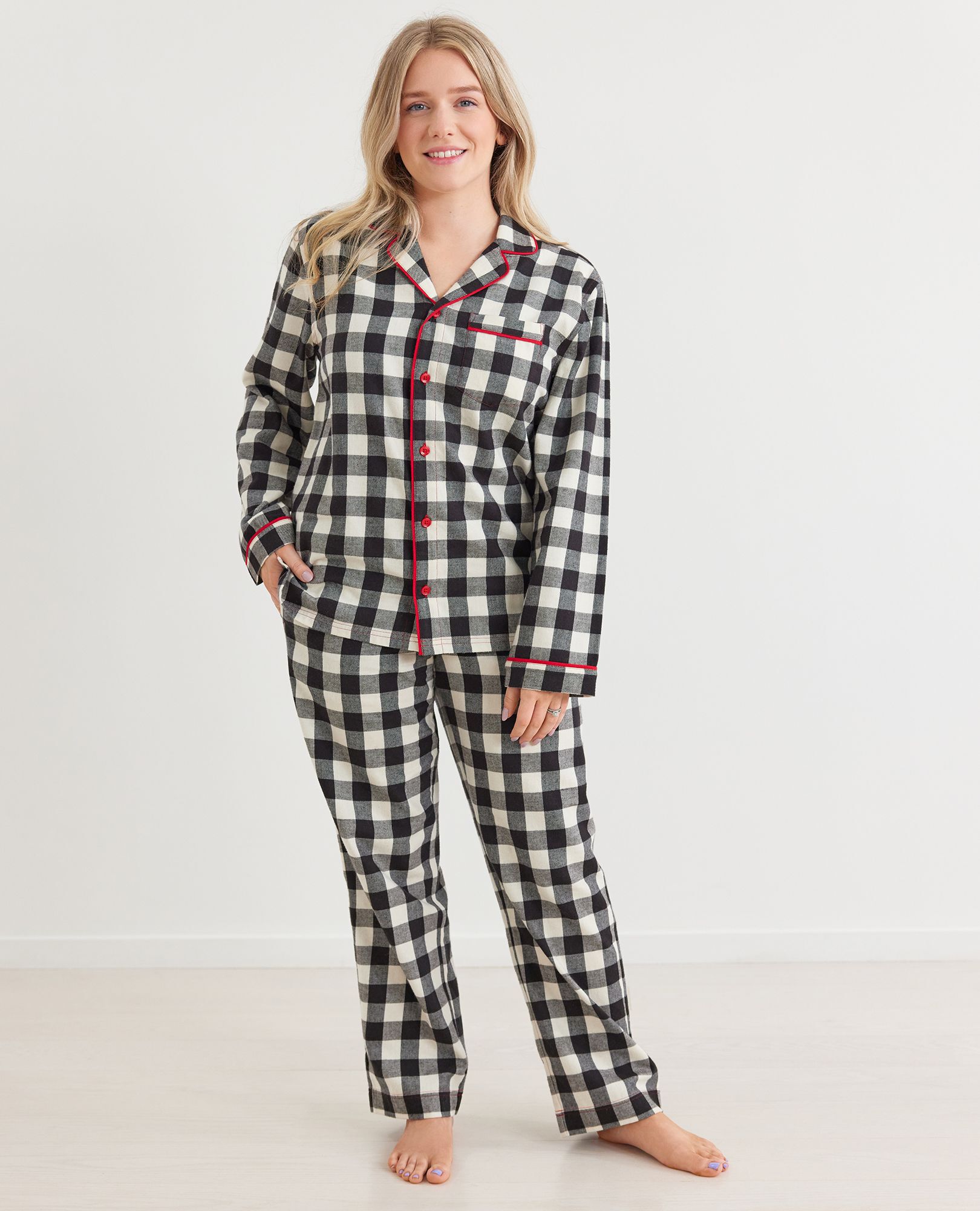 Adult Unisex Flannel Pajama Top Hanna Andersson