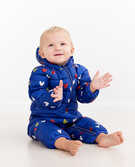 Recycled Insulated Full Zip Snowsuit in Deep Blue Sea - main