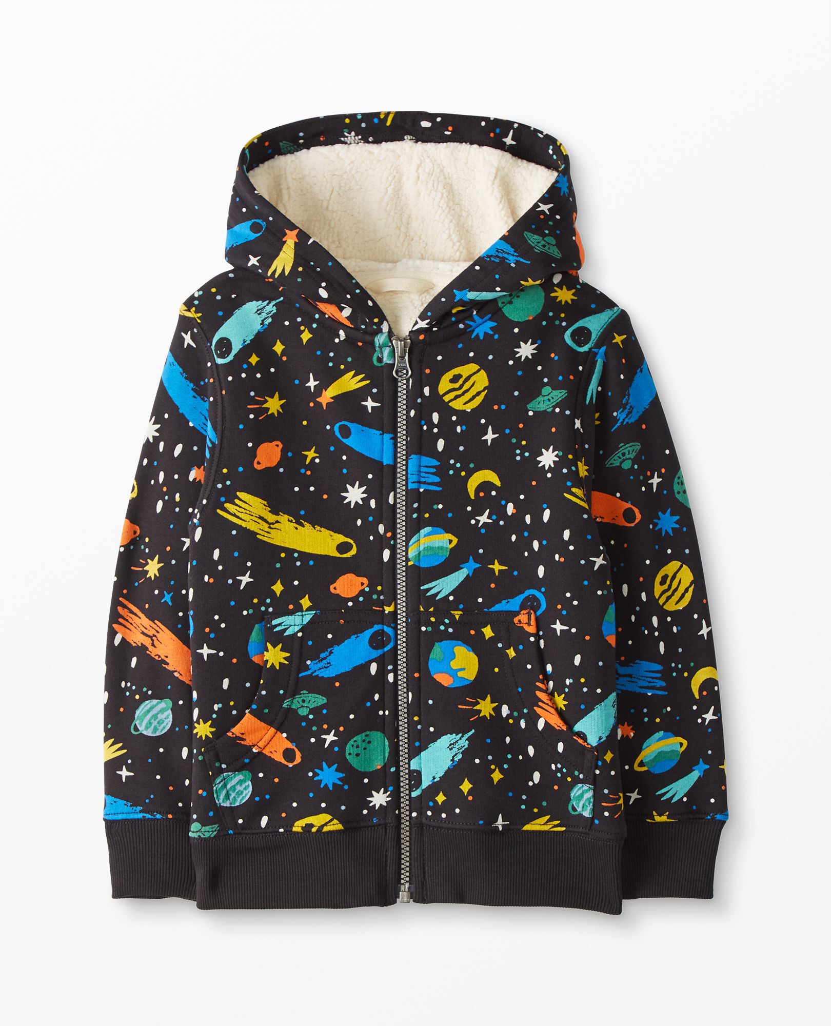 Hanna andersson sherpa hoodie on sale