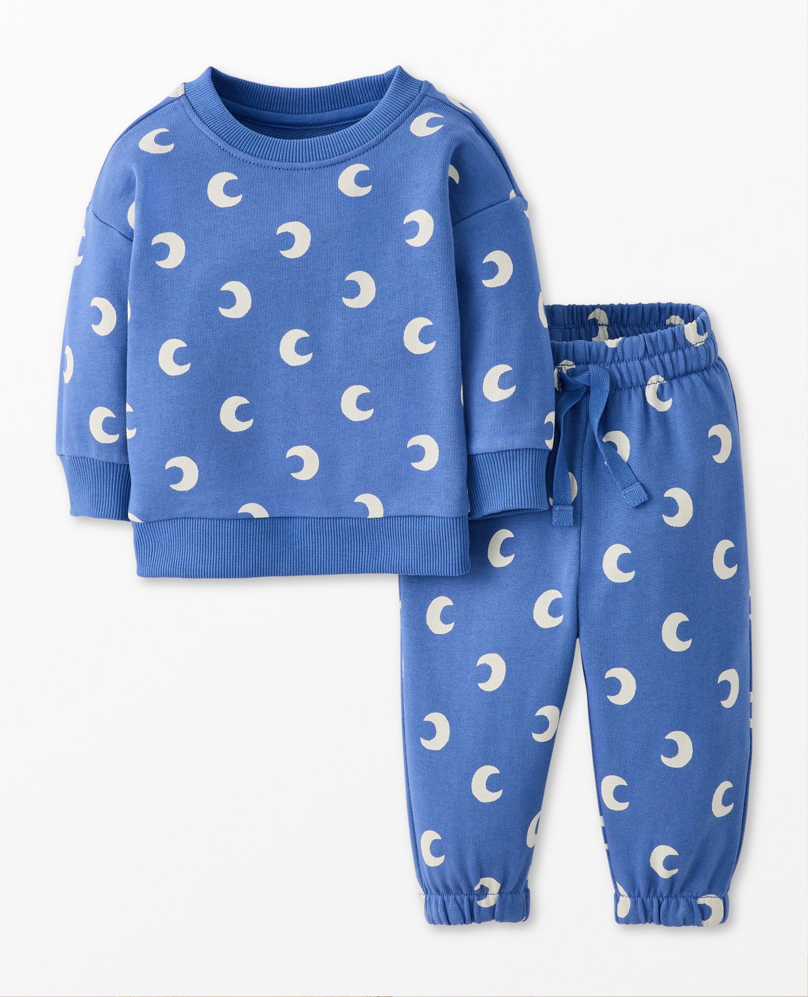 Baby French Terry Sweatshirt & Sweatpants Set | Hanna Andersson