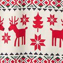 Women's Holiday Long John Pajama Top in Dear Deer - swatch