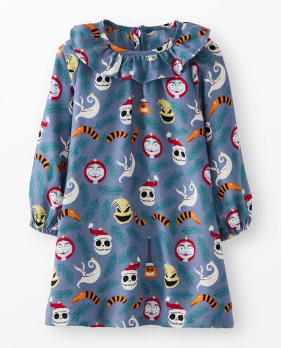 Disney Tim Burton's The Nightmare Before Christmas Flannel Nightgown in Blue NBC Ornaments - main