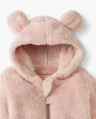 Baby Bear Jacket In Recycled Marshmallow in Faded Flower - main