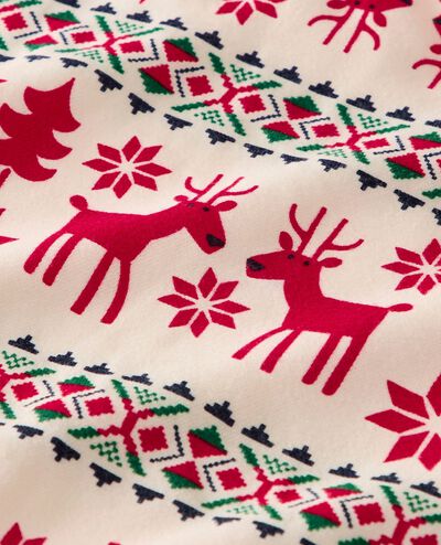 Holiday Flannel Nightgown in Dear Deer - main