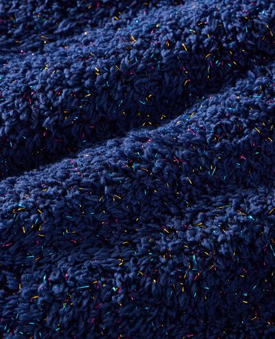 Marshmallow Fleece Sparkle Sweater & Pants Set in Navy Blue - main