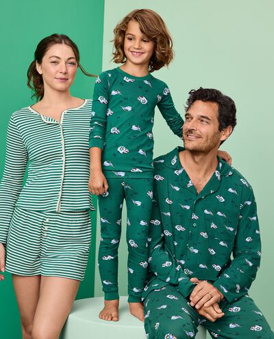 STAR WARS™ Holiday HannaSoft™ Stretch Pajama Set in Star Wars Ships - main