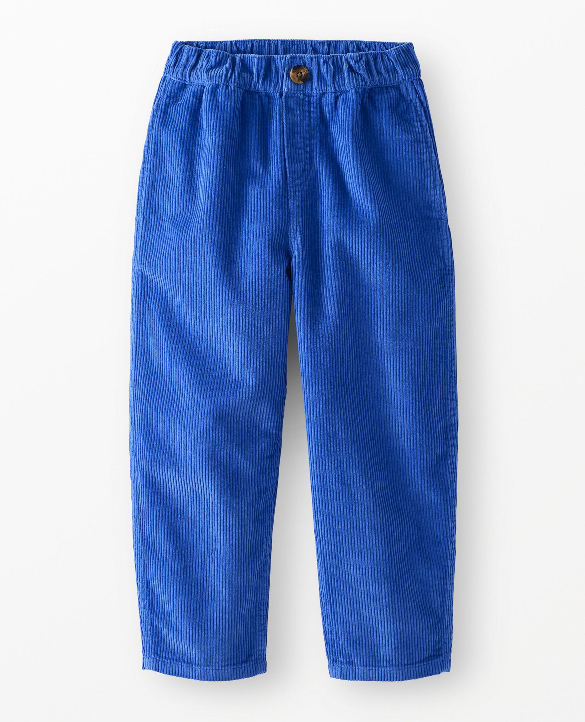 Corduroy Pull-On Barrel Pants in Bakery Blue - main
