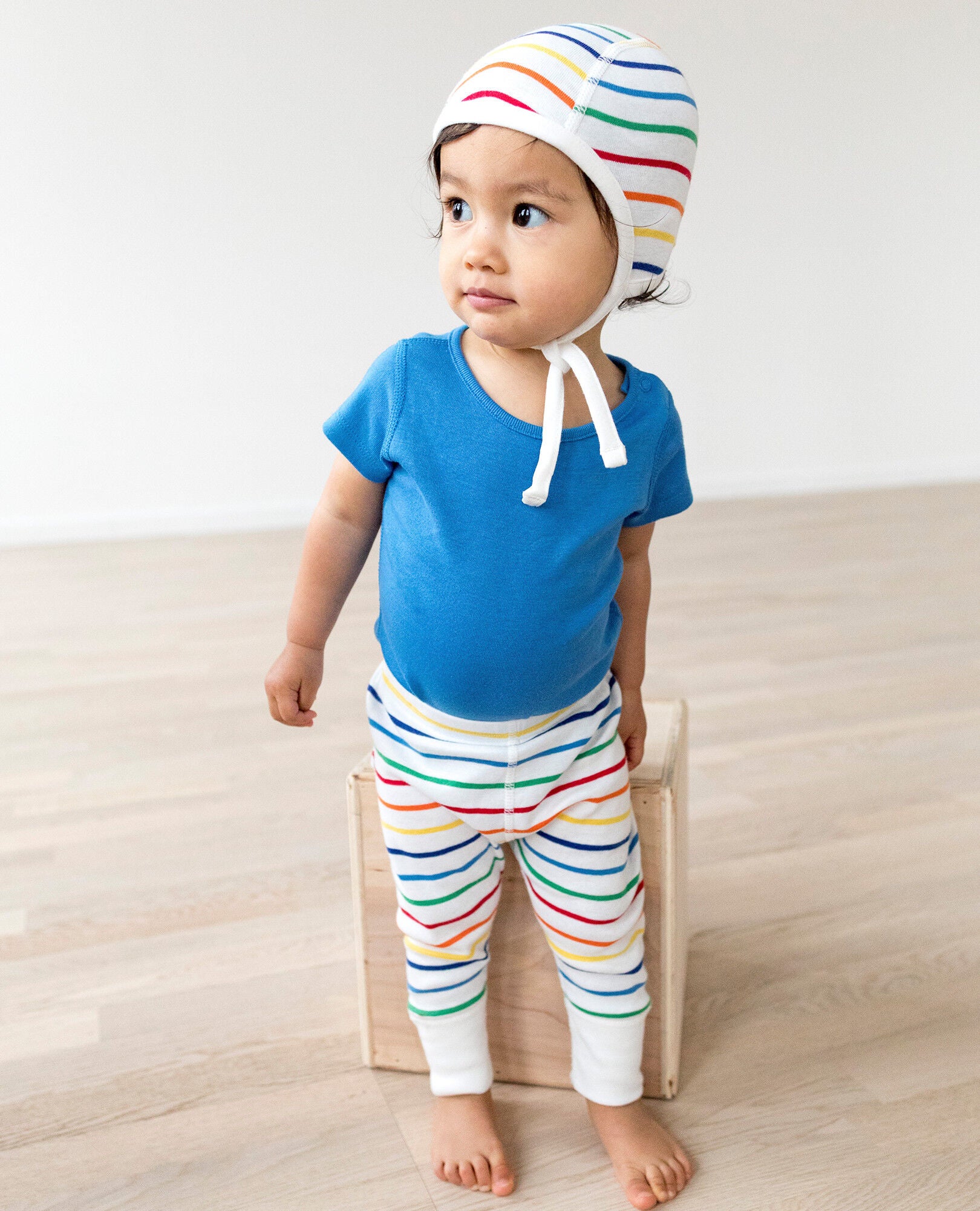 Hanna Andersson Baby BB Novelty Pant Pure Organic Cotton Navy/Hthr Size 60 New 
