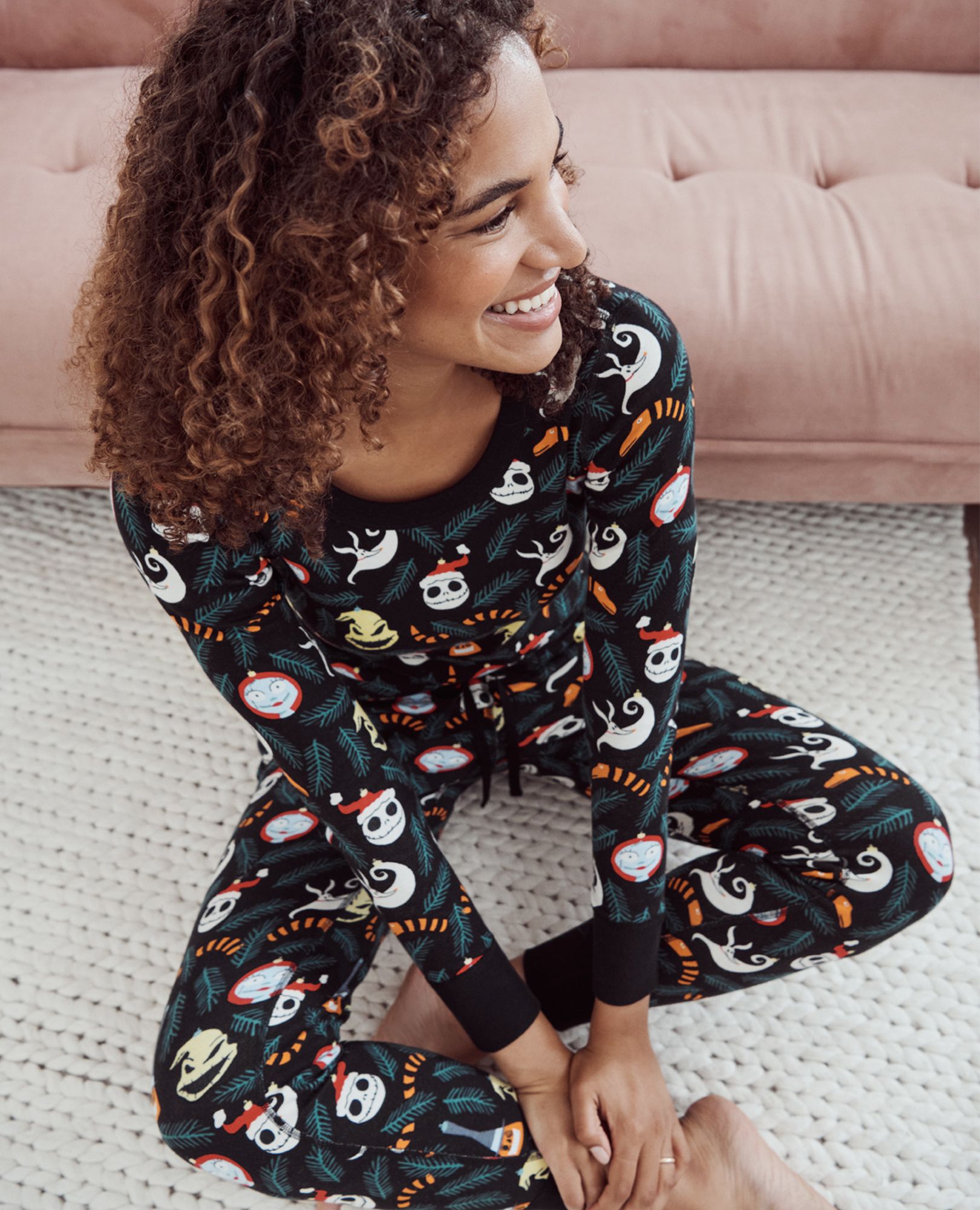 Girls nightmare before christmas pajamas shop