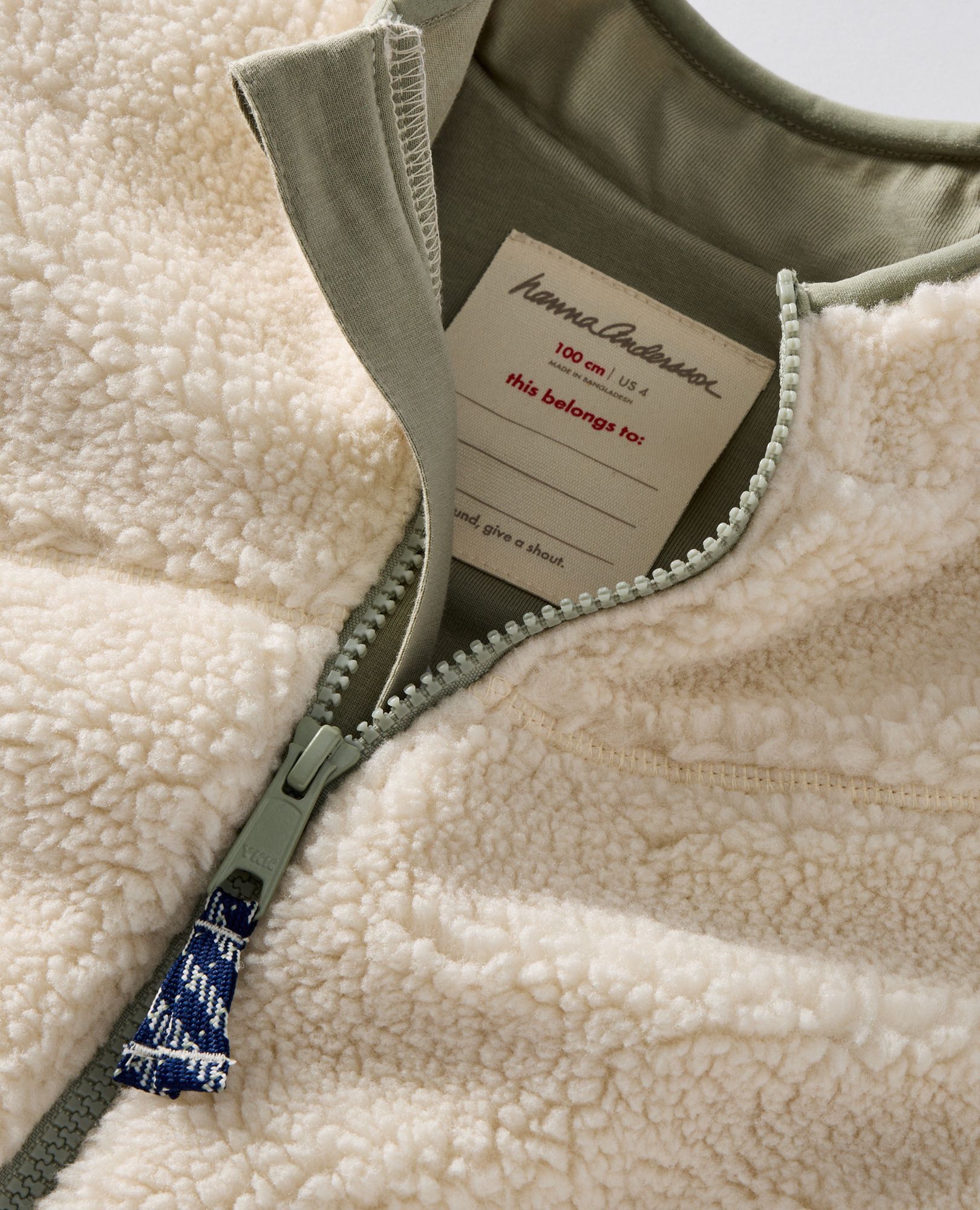 Faux Shearling Jacket | Hanna Andersson