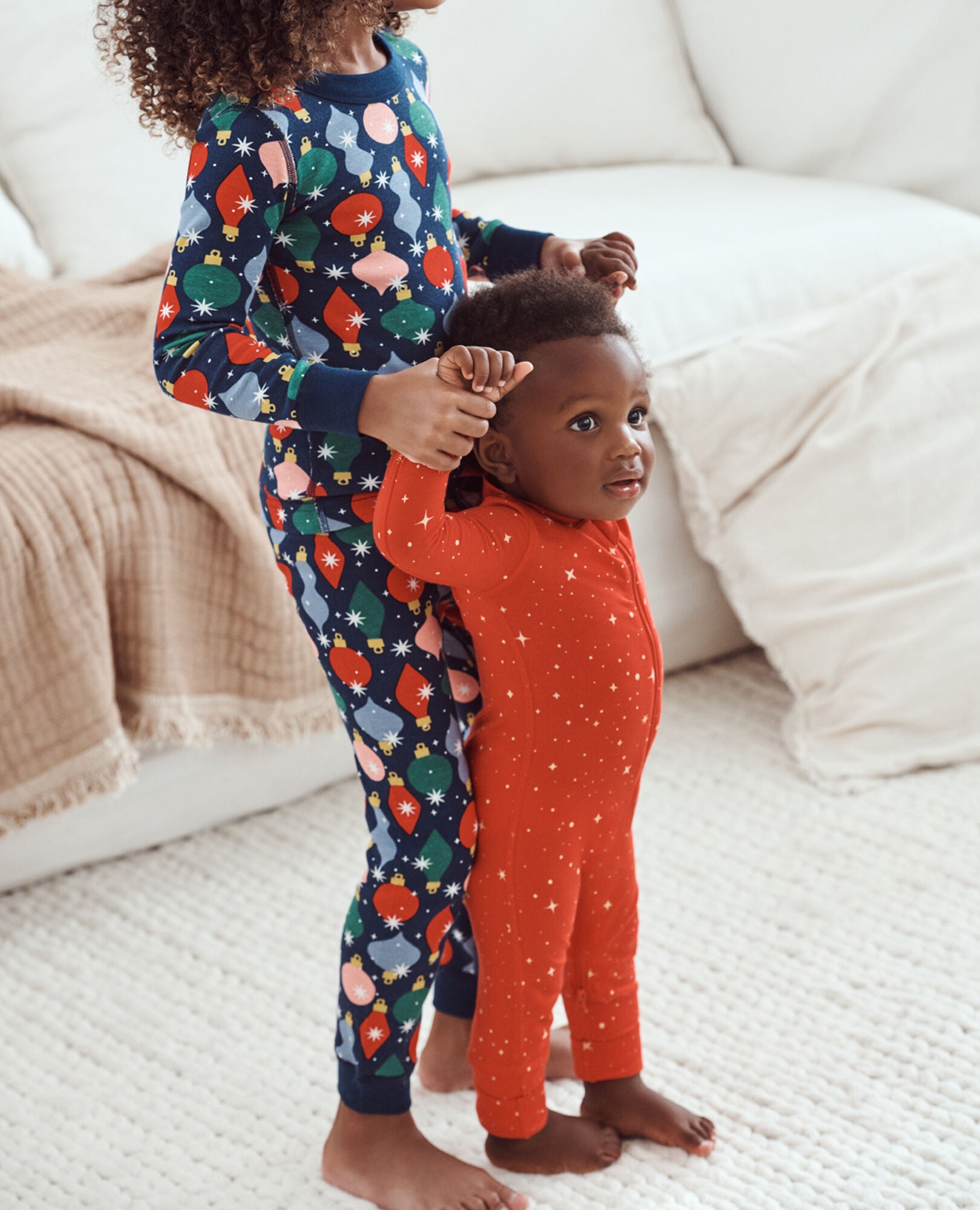 Rainbow christmas pajamas clearance