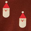 Holiday HannaJams™ Pajama Set in Scandi Santa on Cocoa Brown - swatch