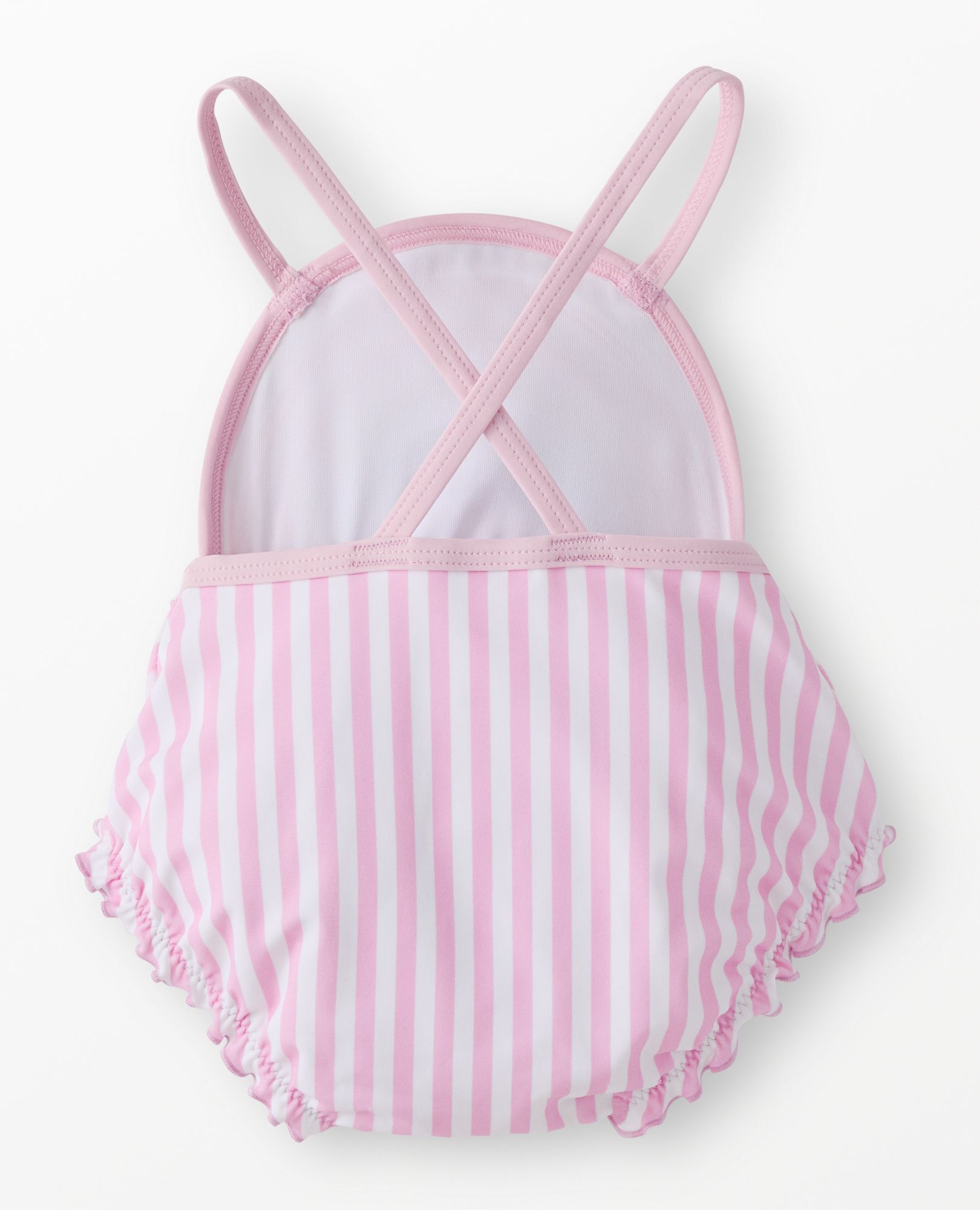 Baby One-Piece Rainbow Swimsuit in Pink Rainbow - main