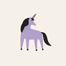 HannaJams™ Pajama Set in Oona the Unicorn - swatch