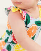 Baby Recycled Fashion One Piece Swim Suit in Sweet Citrus - main