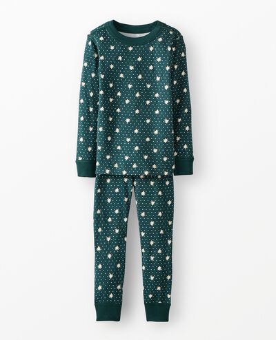 Holiday HannaJams™ Pajama Set in Ponderosa Green Forest - main