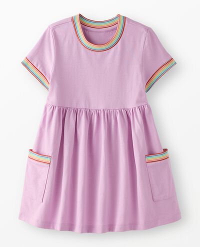 Playground Dress with Pockets in Tea Rose - main