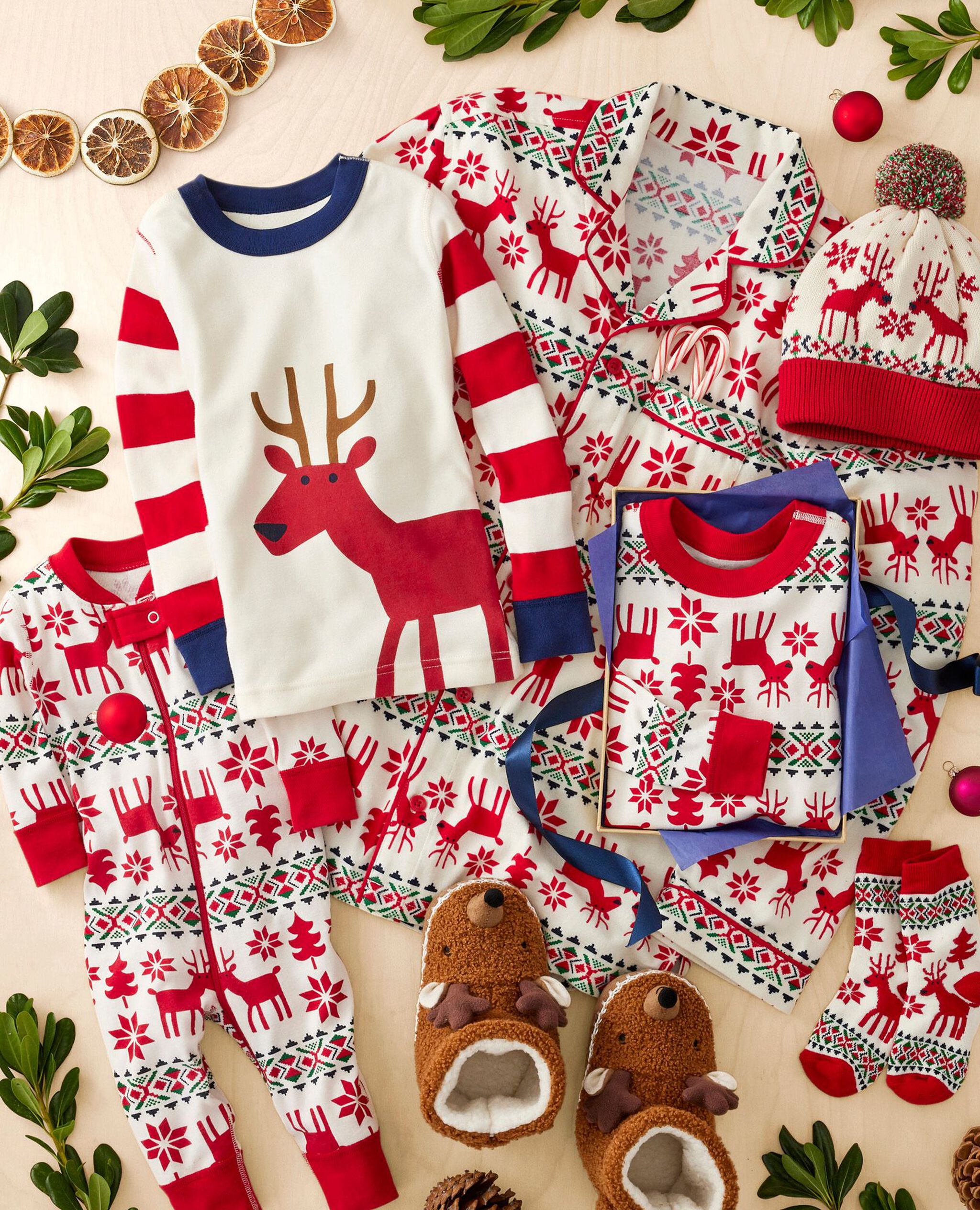 Holiday Dear Deer Beanie in Dear Deer - main