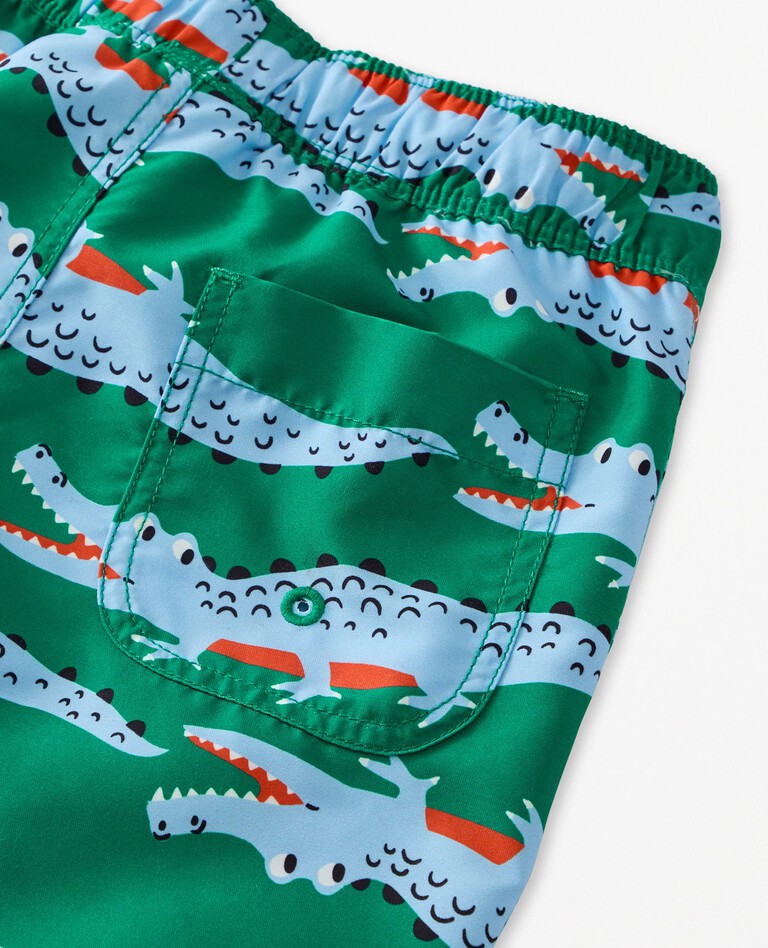 Swim Trunks in Crocodile Smile - main