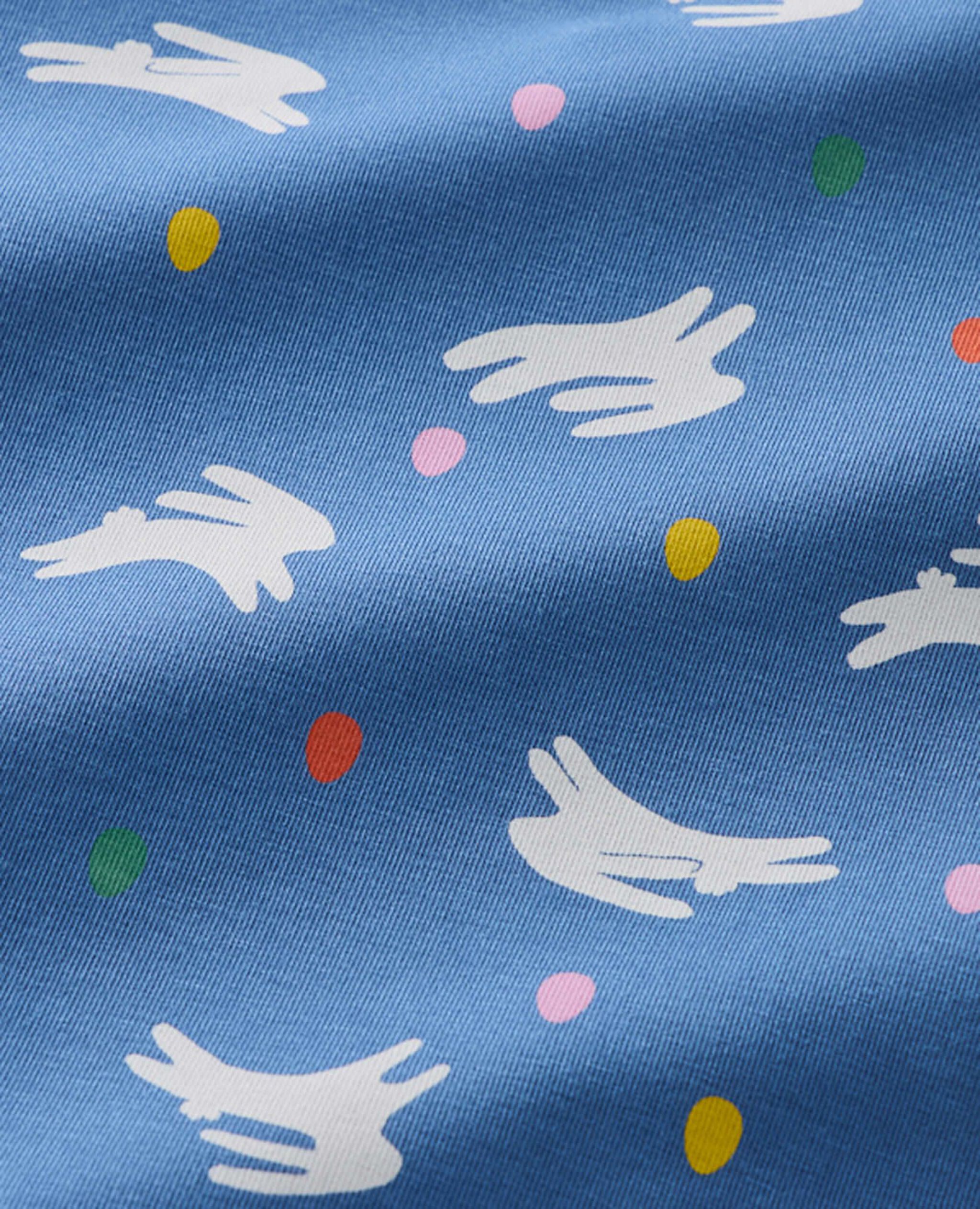 Women's Short Sleeve HannaSoft™ Pajama Set in Bunny Hop - main