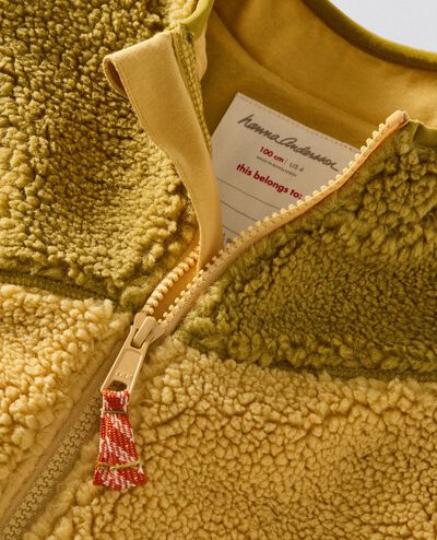 Faux Shearling Jacket in Tapenade - main