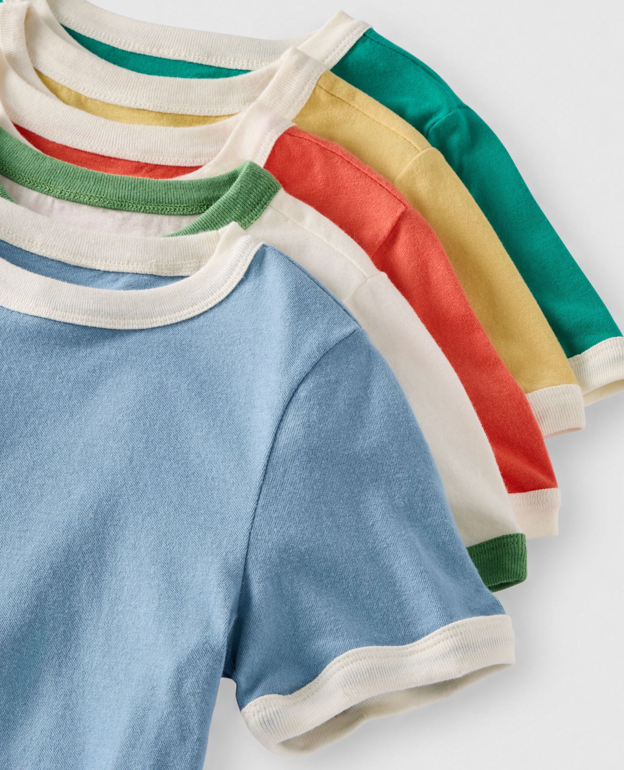 Classic Fit Ringer T-Shirt in Forever Blue - main