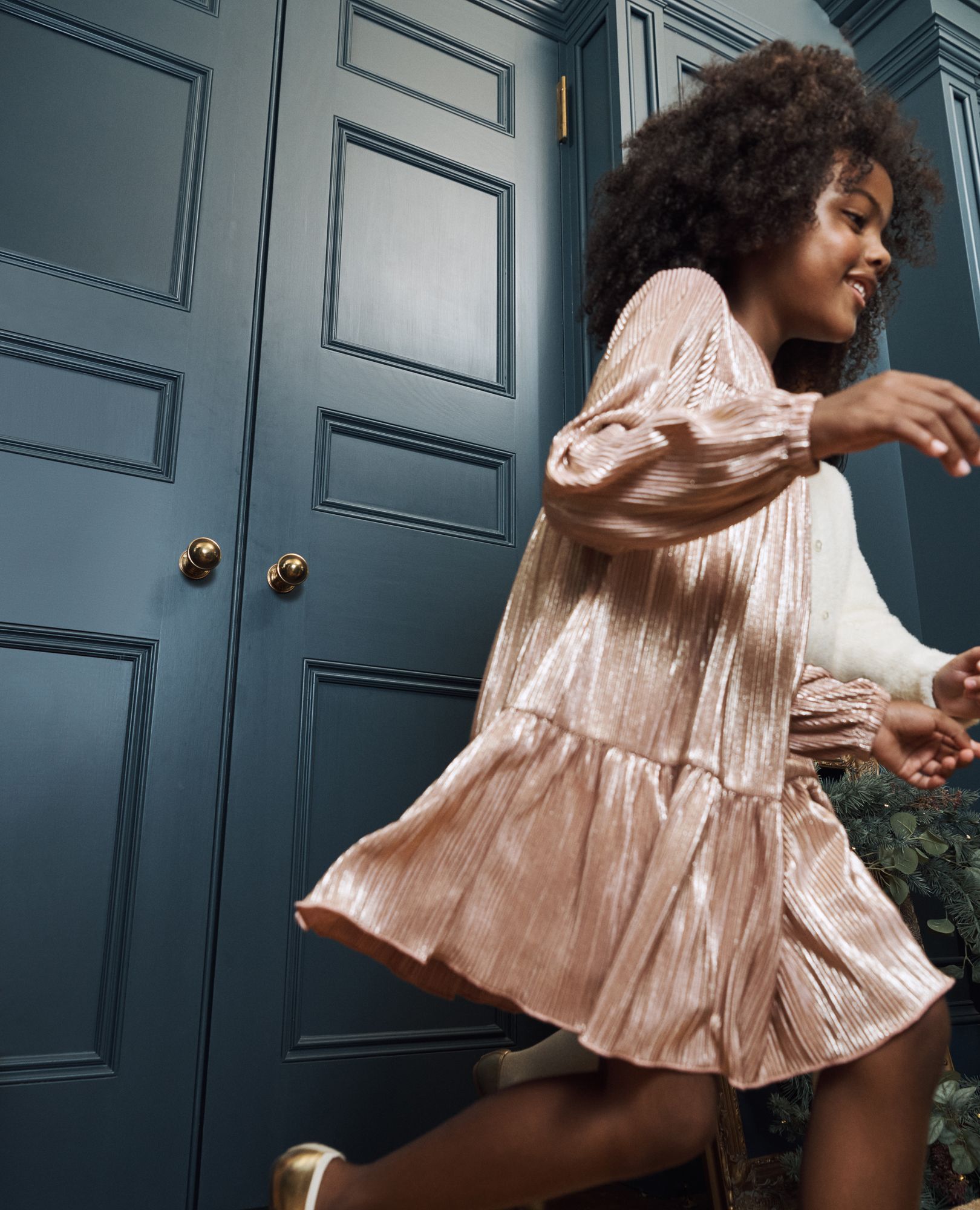 Hanna ページ Long Sleeve Turtleneck Skater Dress with Pockets | Hanna Andersson