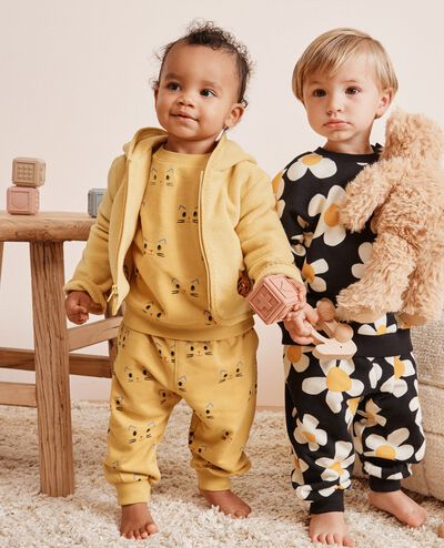 Baby Fleece Jacket in Fall Leaf - main