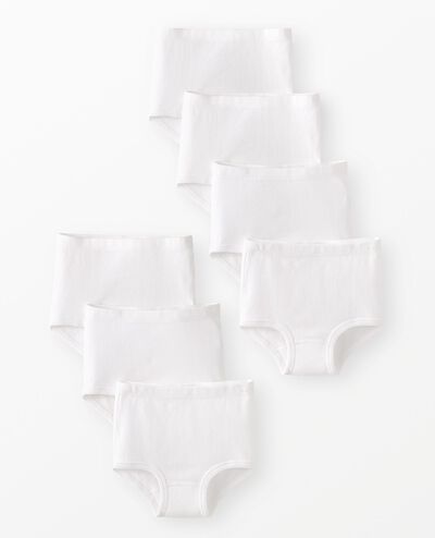 7-Pack Organic Cotton Classic Underwear in White - main