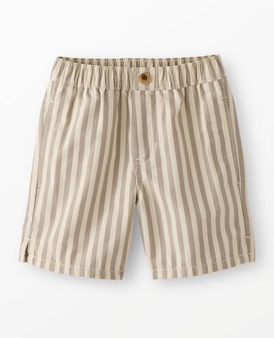 Canvas Chino Shorts in London Fog/Ecru - main