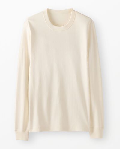 Adult HannaJams™ Pajama Top in Ecru - main