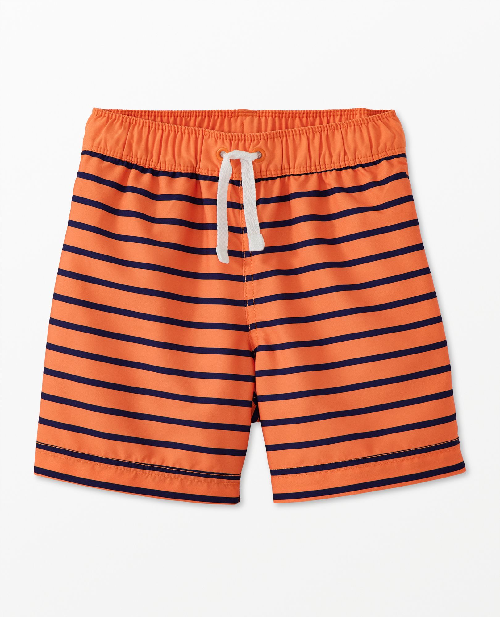 Striped Swim Trunks