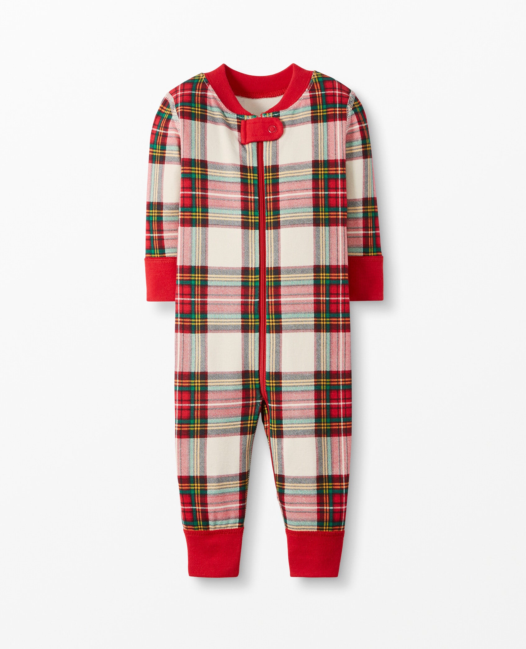 Holiday Print Baby Zip Sleeper Hanna Andersson