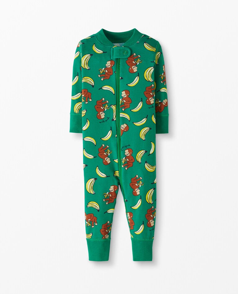 Curious George Sleeper In Organic Cotton Hanna Andersson