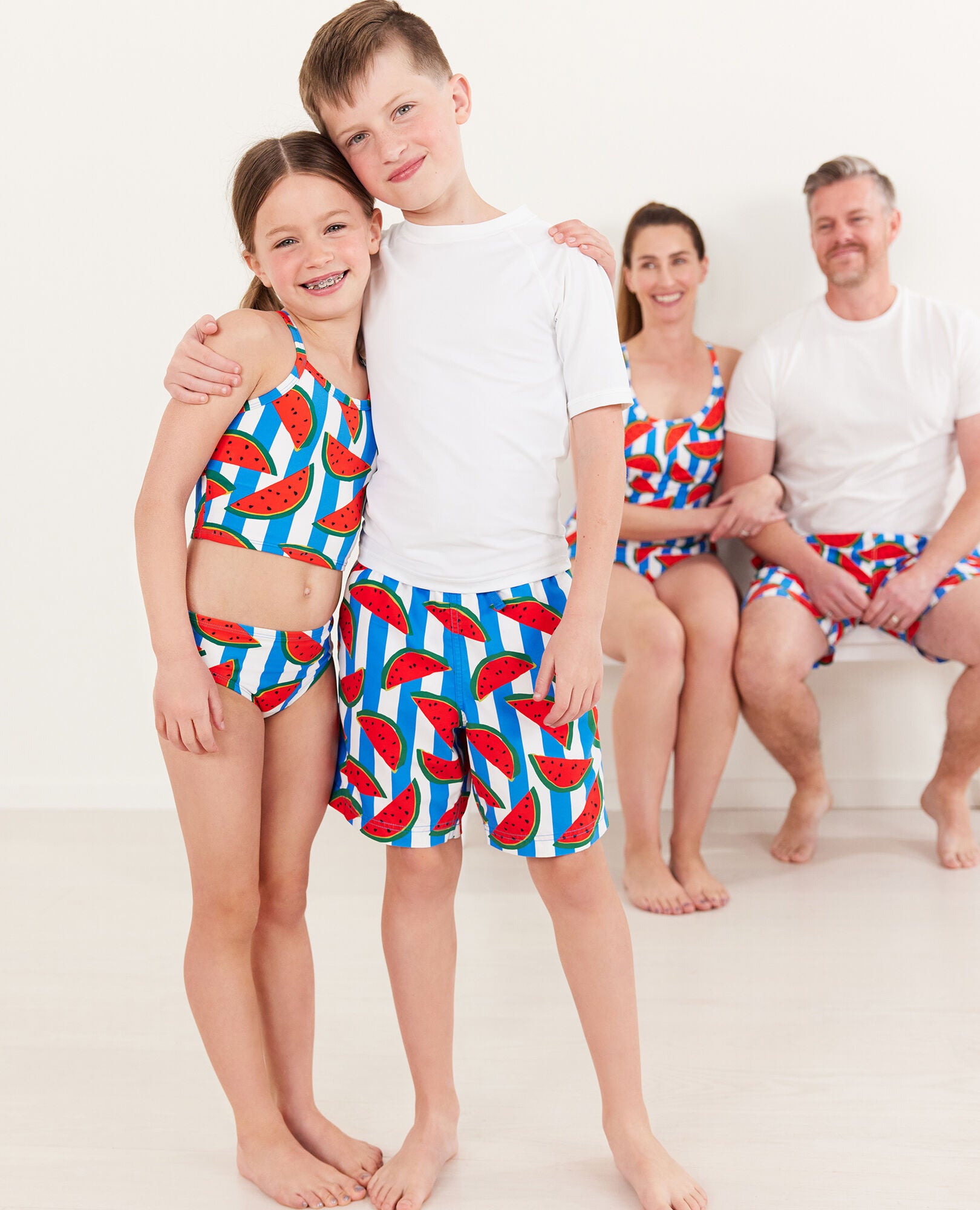 Summer Sweet Matching Family Swim Hanna Andersson