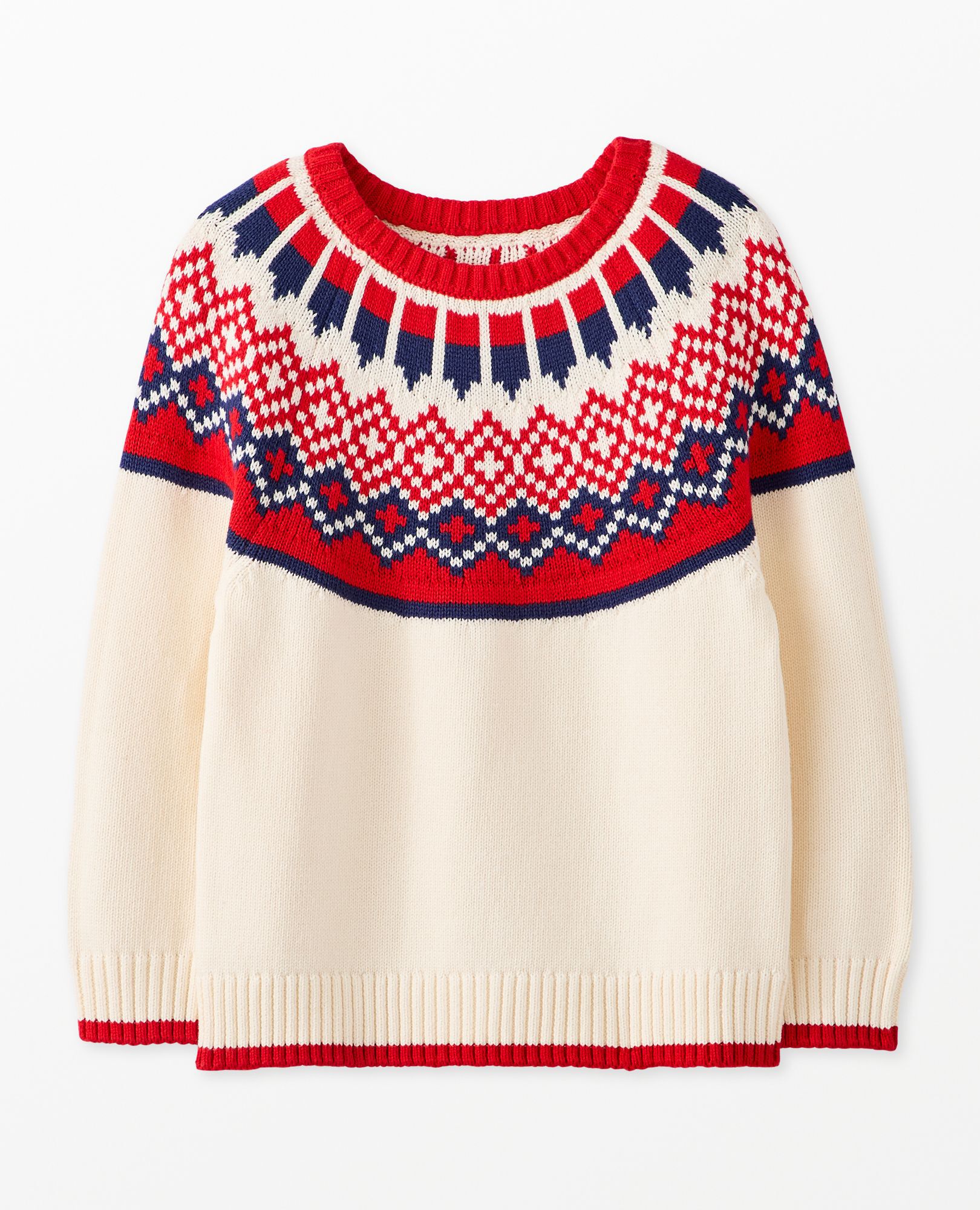 Hanna andersson fair isle sweater deals