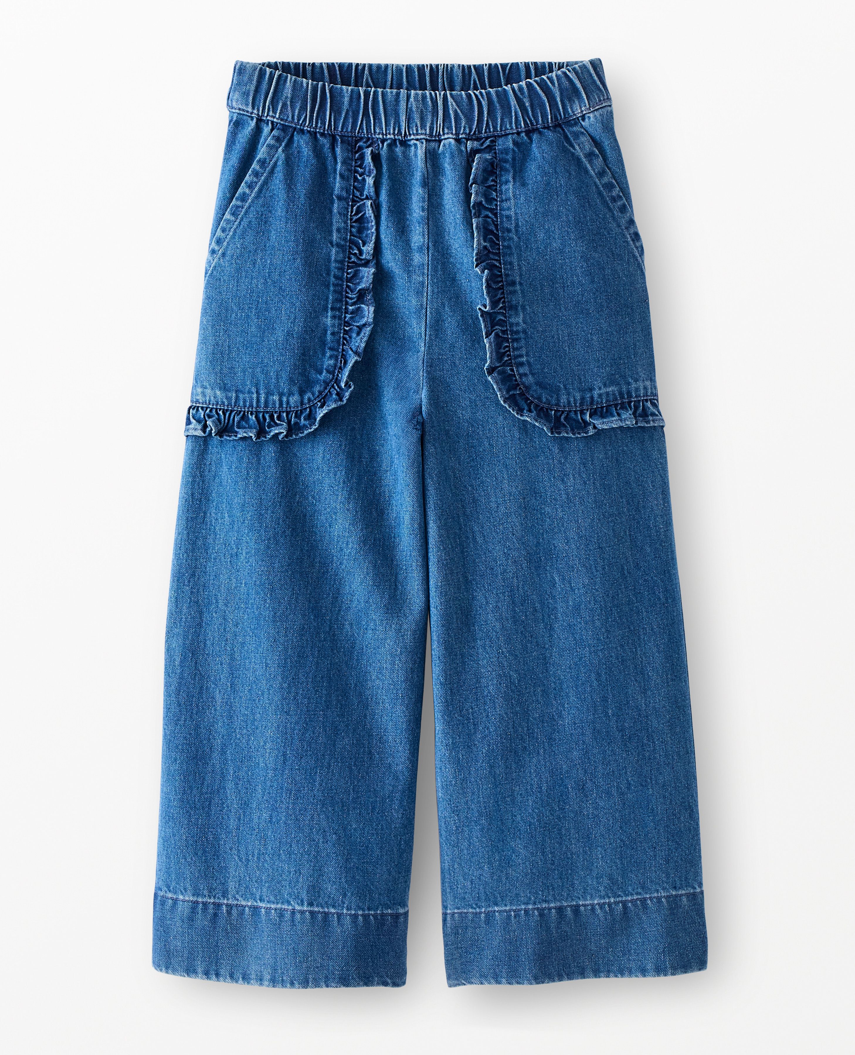 Denim Wide Leg Pants | Hanna Andersson