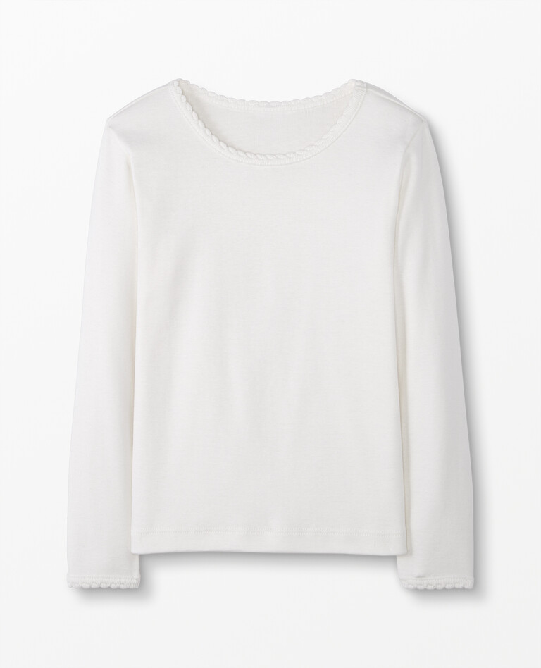 Bright Basics Long Sleeve Pima Cotton T-Shirt