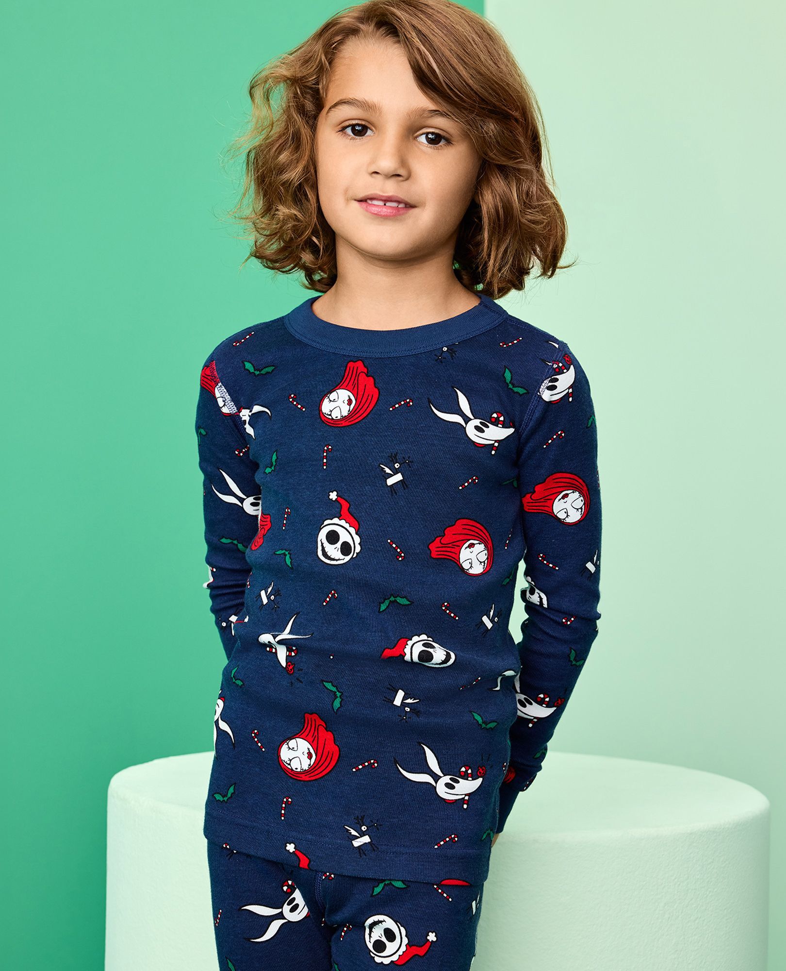 Disney Tim Burton's The Nightmare Before Christmas HannaJams™ Pajama Set in Nightmare Before Christmas - main