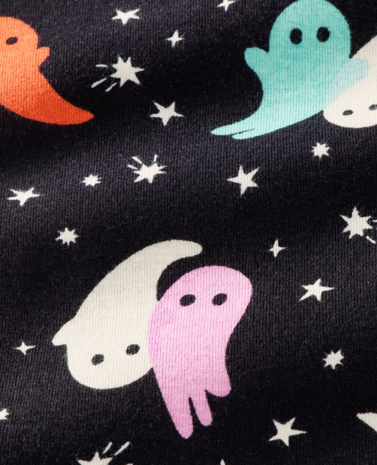 Halloween HannaJams™ Pajama Set in Sparkling Boos on Black - main