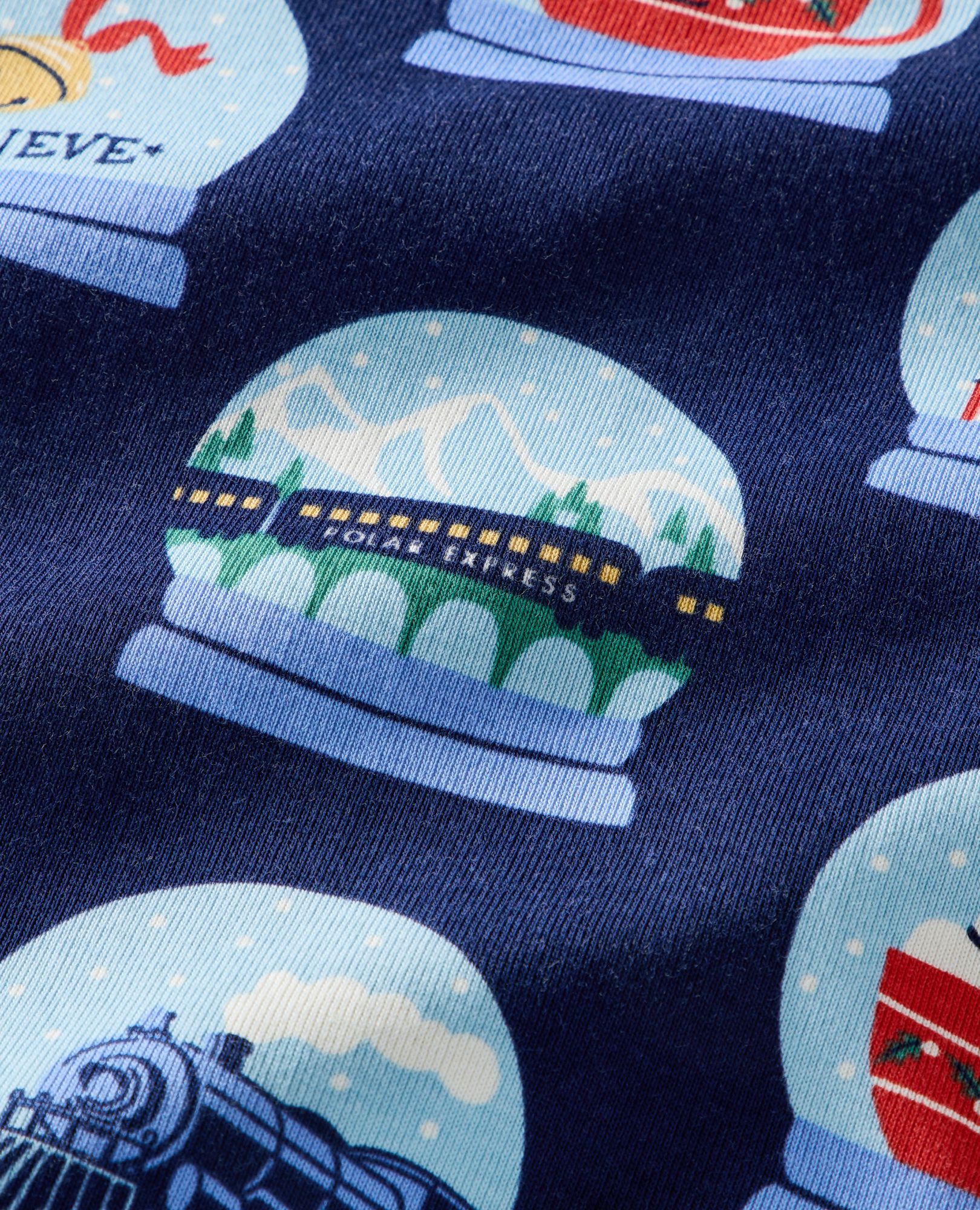 The Polar Express HannaJams™ Pajama Set in Polar Express Snowglobes - main