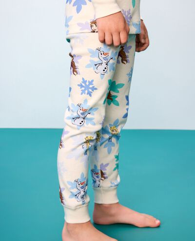 Disney Princess HannaJams™ Pajama Set in Frozen Snowflake Print - main